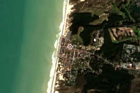 Satellite image of Quend-Plage and its surroundings