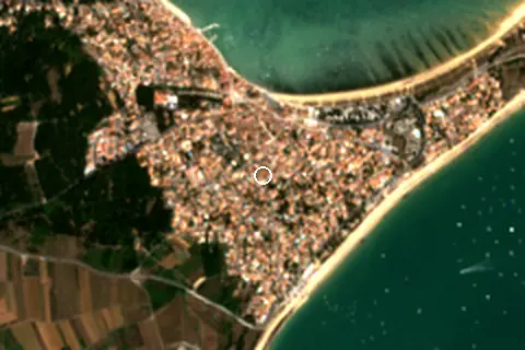 Satellite image of Rivedoux-Plage and its surroundings