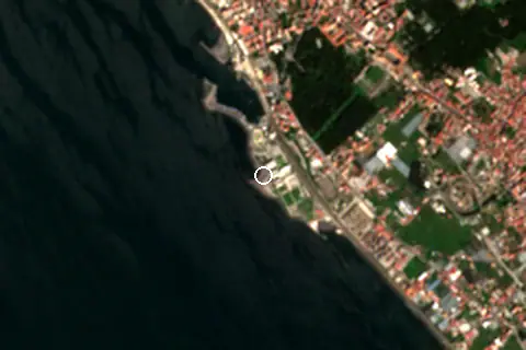 Satellite image of Spiaggia delle Grotticelle and its surroundings