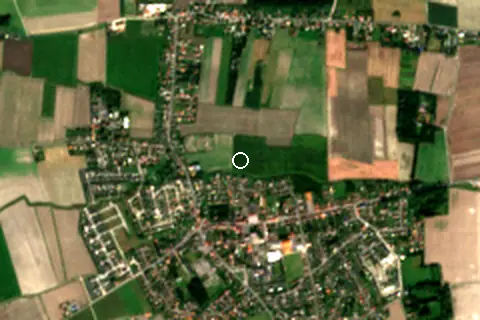 Satellite image of Oye-Plage and its surroundings