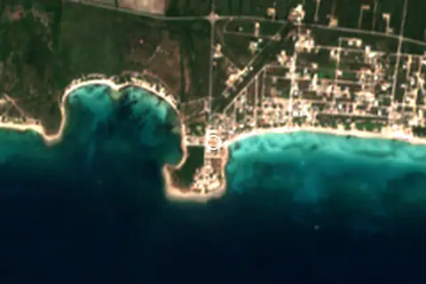 Satellite image of Punta Prosciutto and its surroundings