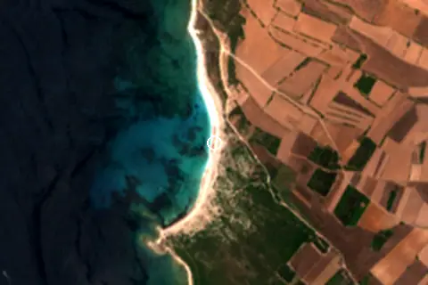 Satellite image of Spiaggia di Maimoni and its surroundings