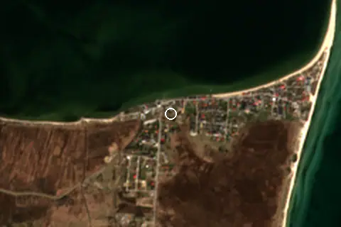 Satellite image of Rewa and its surroundings