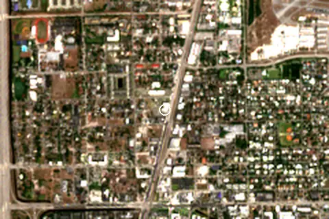 Satellite image of Pompano Beach and its surroundings