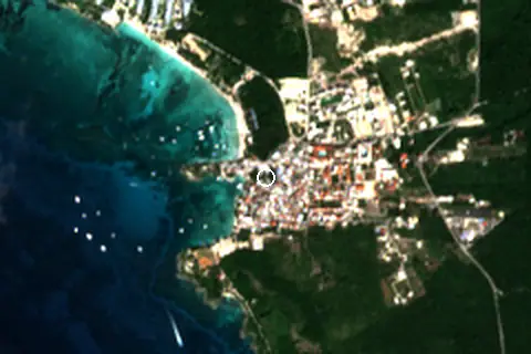 Satellite image of Bayahibe and its surroundings