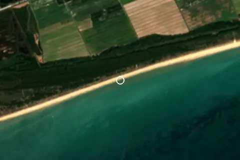 Satellite image of Spiaggia di Brussa and its surroundings