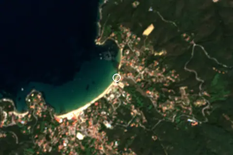 Satellite image of Procchio and its surroundings