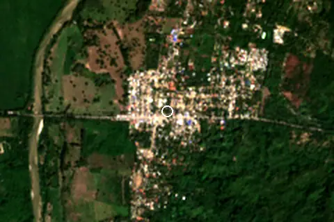 Satellite image of Palomino and its surroundings