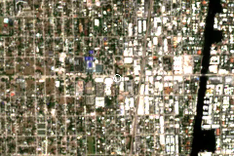 Satellite image of Delray Beach and its surroundings