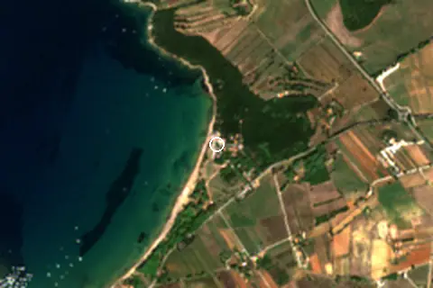 Satellite image of Baratti and its surroundings