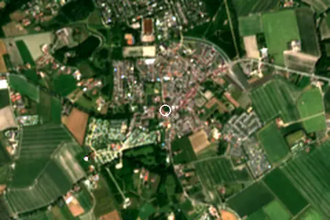 Satellite image of Oostkapelle Strand and its surroundings