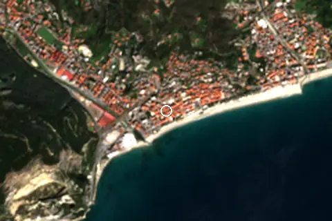 Satellite image of Finale Ligure and its surroundings