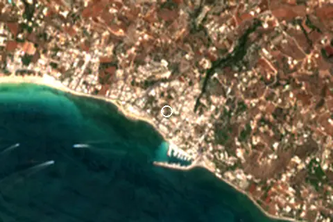Satellite image of Torre Vado and its surroundings