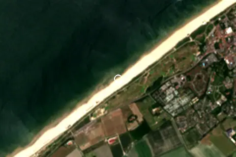 Satellite image of Domburg Strand and its surroundings