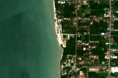 Satellite image of Pantai Remis and its surroundings