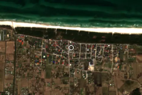 Satellite image of Karwia and its surroundings